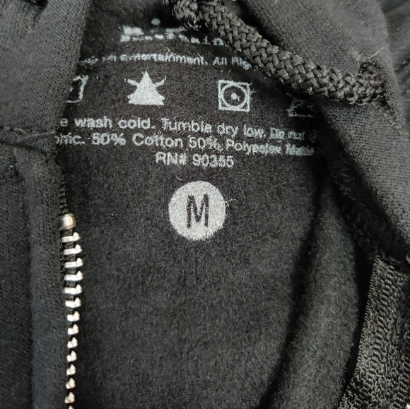 Brand New BTS Speak Yourself Zip Up Hoodie Megaphone Black size S/M/L - Picture 5 of 5